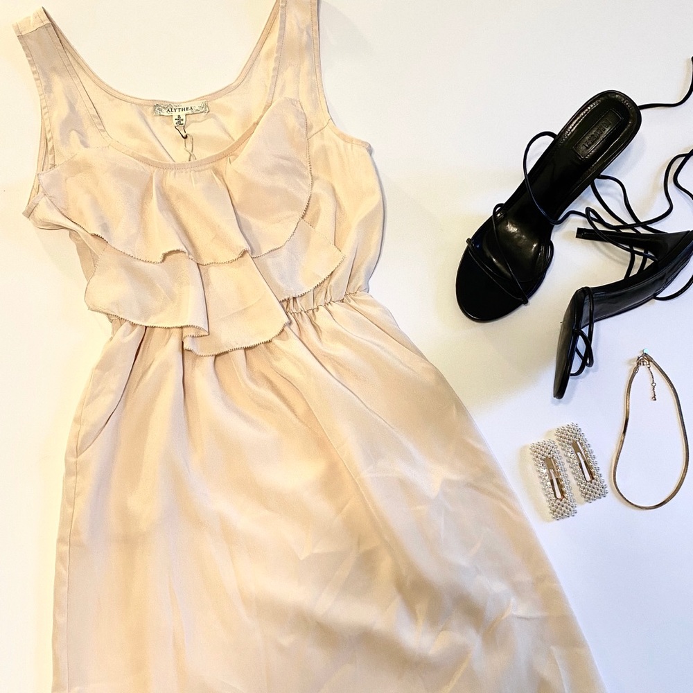 Alythea | Cream Mini Dress